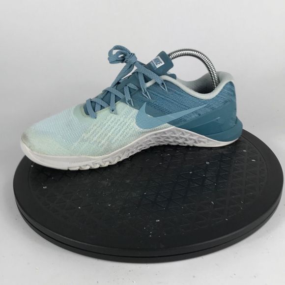 Nike Metcon 3 Glacier Blue CrossFit Training Shoes 849807-400 Women’s Size 8.5 - Picture 9 of 12